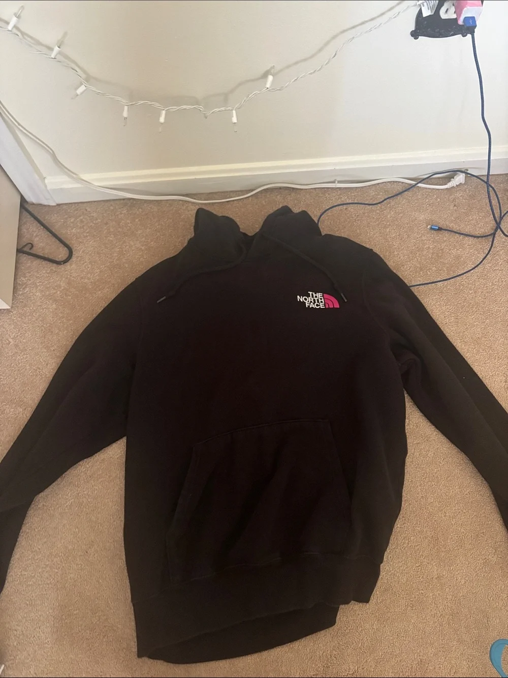 black hoodie